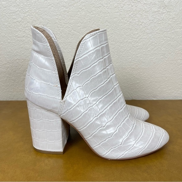 Steve Madden Rookie Crocodile Pattern Ankle‎ Bootie Size 7 Women - Picture 5 of 14